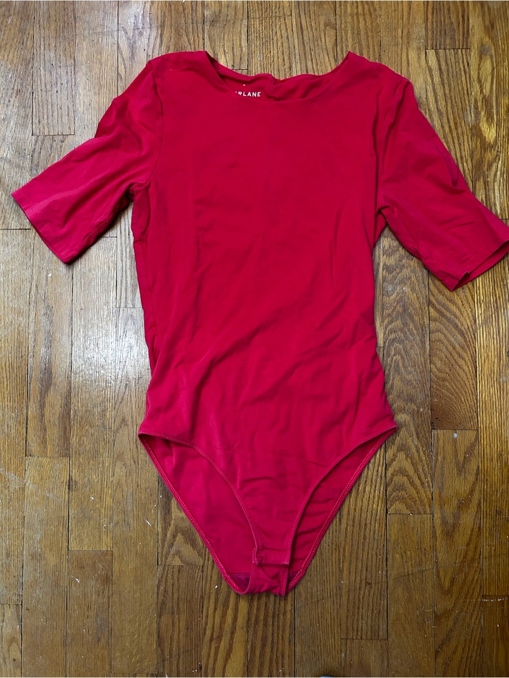 Everlane Red Short-Sleeve Baby/Toddler One-Piece Bodysuit